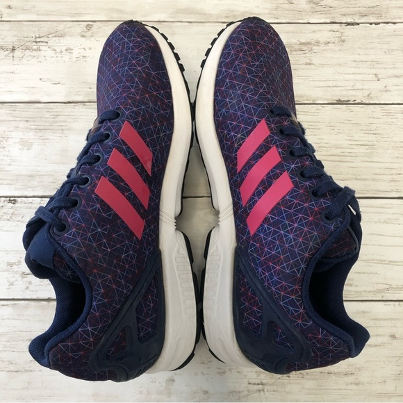 Adidas ZX Flux Torsion Women’s Purple Sneakers Size 7 1/2 - Picture 9 of 12